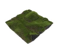 BESTonZON Tapis de Mousse Artificielle 30X30Cm pour Décoration de Jardin et Bricolage Gazon Artificiel Réaliste Mousse de Fleur pour Terrariums Accessoires de Maison de Poupée