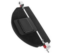 BESTonZON Tapis de Sourdine pour Grosse Caisse Pad de Silence Caoutchouc Amortisseur pour Batterie Accessoire Pratique pour Entraînement sans Bruit