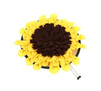 BESTonZON Tapis Renifleur pour Chiens Et Petits Animaux Tapis Alimentation Lent Résistant à Usure Exercice Sensoriel pour Éviter Ennui Surpoids Motif Tournesol Décoratif Sensoriel De Fouille