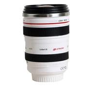 BESTonZON Tasse Objectif Appareil Photo Blanc Gobelet De Rangement Eau Créatif Forme De Lentille Contenant à Boisson pour Maison Bureau Et Hôtel Cadeau Innovant