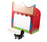 BESTonZON Théâtre De Marionnettes Classe Jouet De Théâtre Ombres Chinois Fait Main Scène De Marionnettes Kit Soi-même pour Spectacle Ombres