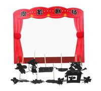 BESTonZON Théâtre Marionnettes Ombres DIY pour Garçon Fille Éducatif Exploration Lumière et Ombre Kit Créatif pour Histoires Familiales