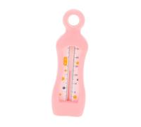 BESTonZON Thermomètre De Bain Bébé Essentiel Pour Né Affichage Clair Portable Contrôle Température Eau Rose Pour Bain Domestique Nourrisson Usage Sécurisé