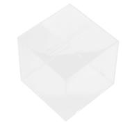BESTonZON Tirelire Transparente Acrylique Cube Boîte à Monnaie Garçon Fille Grand Conteneur pour Épargne et Rangement Cadeau Pratique pour Filles et Garçons