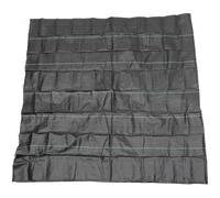 BESTonZON Toile de Désherbage en Plastique Noire 1,5x3 M pour Jardin et Verger, Bâche de Paillage Résistante au Gel et Perméable à l'eau, Tapis de Barrière Anti-Mauvaises Herbes