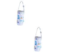 BESTonZON Transport Biberon Garde Chaud Biberon 2 Pièces Biberon pour Biberon Biberons pour Bébés Gourde Bebe Bouteille Lait Bébé De Lait pour Bébé De Biberon De Lait pour Bébé Grey