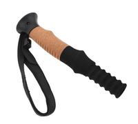 BESTonZON Trekking Pole Handle Replacement Set with Ergonomic Cork and EVA Grip Non Slip Walking Stick Handle Parts with Wrist Strap for Outdoor Hiking and Skiing