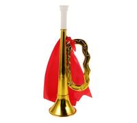BESTonZON Trompette Plastique pour Garçon Fille Clair Accordé et Sûre Instrument Musique Garçon Fille pour Apprentissage et Animation