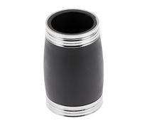 BESTonZON Tube de Clarinette en Matériau Synthétique Noir, Deux Sections, sans Bavure, Son Riche et Élégant, Accessoire pour Clarinette Bémol, Do, Adapté aux Débutants et Professionnels