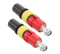 BESTonZON Tubes D'expansion pour Bâtons de Randonnée 2pcs en Plastique et Métal, Accessoires Résistants à l'usure pour Aventures en Plein Air Confortables