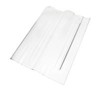 BESTonZON Tuiles Transparentes en Acrylique 300x400mm pour Toiture de Pavillon Extérieur, Couverture Solide sans Entretien, Décoration Jardin et Serrage Offrant Une Haute Pénétration Lumineuse