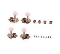 BESTonZON Ukulélé Mécaniques Vintage Shell Boutons Accordeur Durables pour Réparation Ukulélé Lr Blanc Perle Accessoires Faciles à Installer et Portables