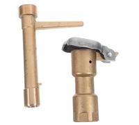 BESTonZON Vanne Arrosage Cuivre Robuste pour Jardin Vanne De Prise Eau Enterrée Rapide Adaptée Aux Pelouses Et Espaces Verts Pression Stable Et Flux Rapide Utilisation Polyvalente Extérieur