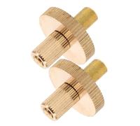 BESTonZON Vis de Chevalet Laiton pour Contrebasse Réglage Précis Hauteur Installation Facile de Rechange pour Instruments à Cordes Lot