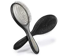 BESTOOL Brosse à cheveux, brosse démêlante à palette avec poils métalliques pour femmes/hommes/enfants démêlant et massant, pour une utilisation quotidienne humide et sèche (ovale)