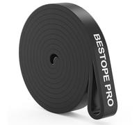 BESTOPE Bande de résistance en Latex naturel Bandes Elastique d'Exercice Puissance Sangle de Résistance pour Entraînement Crossfit Fitness pour Formation de Poids de Force, Yoga et Physiothérapie