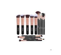 Bestope Pro Set De 16 Pcs Pinceaux De Maquillage, Applicateur Multicolore