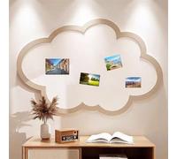 BESTORI Tableau en Liège en Feutre Adhésif Tableau d'affichage Pliable pour Photos Notes Mémo Décoration Murale pour Maison Bureau école, Beige, 80 x 120 cm