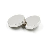 Bestowal 10PCS Metal Flat Button Femme Suit Manteau à la Manche Bottes Homme Veste Bottes T-Shirt Pantalons Bottes Bouton de Couture en Forme de Bouton (18mm, Argent)