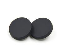 Bestowal 10PCS Metal Flat Button Femme Suit Manteau à la Manche Bottes Homme Veste Bottes T-Shirt Pantalons Bottes Bouton de Couture en Forme de Bouton (28mm, Pur Noir)