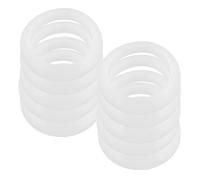 BESTOYARD 10 Pièces Accessoires pour Machine à Hot-dog et Saucisse Anneaux en Caoutchouc Épais, Séparateur de Graisse, Compatibles Barbecue et Engrenages de Remplacement