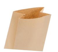 BESTOYARD 100pièces Sacs Papier Kraft Réutilisables pour Friandises Snacks Pâtisseries Et pour Petites Entreprises