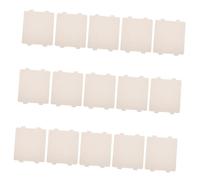 BESTOYARD 15 Pièces Mica Dimensions pour Micro-ondes Résistante à Haute Température Accessoire de Remplacement pour Four Micro-ondes