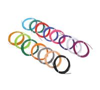 BESTOYARD 15 Rouleaux Filament Pvc pour Stylo 3d Recharge Colorée, Impression Claire et Stable, Sécurité Garçon et Filles, Adapté aux Professionnels Garçon et Filles pour Dessin 3d Style