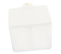 BESTOYARD 1ensemble Organisateur De Maquillage Étanche avec Couvercle Boîte De Rangement Cosmétique Compacte pour Cotons Et Accessoires De Salle De Bain pour Table De Maquillage Et Vanity