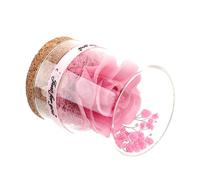 BESTOYARD 1pièce Rose Immortelle Verre avec Créatif De Saint-Valentin Et Décoration Élégante Fleurs Simulées
