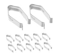 BESTOYARD 20 pièces Clips à Ressort pour Cintres de Pince Mécanique pour Vêtements Accessoires de Séchage et Rangement Installation Facile et Polyvalente
