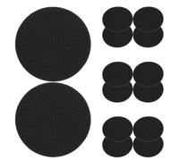 BESTOYARD 20 Pièces Patins de Protection en Eva Noir pour Pieds de Table de Billard, Antidérapants et Résistants à l'usure, Installation Rapide pour Stabilité sur Tous Types de Sols