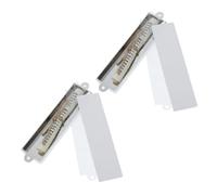 BESTOYARD 2pièces Mezuzah Métallique Juive avec Écrits De Bénédiction pour Décoration De Porte pour Famille Juive Maison Bureau Et Magasin