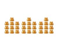 BESTOYARD 30 Pièces Statuette du Zodiaque Chèvre en Résine Dorée, | Finition Polie, Détail Vif, Symbole de Fortune, Style Ferme Rustique, Nouvel An Chinois