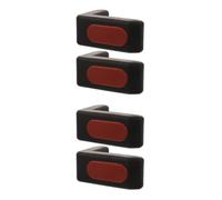 BESTOYARD 4 Pièces Bloc de Protection D’angle en Caoutchouc Noir pour | Absorption des Chocs, Montage par Boulon, pour Angles de Caisse et Remorque, Usage Entrepôt et Chargement