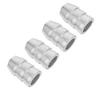 BESTOYARD 4 Pièces Manche Hache en Métal Argenté pour Outils de Jardin, Accessoire de Sécurité Multi-usages, Support Robuste pour Marteau et Hache, pour Projets DIY à Domicile