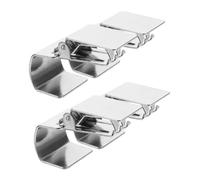 BESTOYARD 4pièces Clips Métalliques pour Accrochage De Tapis Et Rideaux Supports Solides Et Élégants pour Décorations Murales pour Tapis Rideaux Et Fonds De Scène
