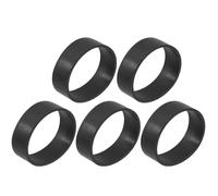 BESTOYARD 5pcs Anneaux de Fixation en Caoutchouc Noir Diamètre 32mm pour Ceinture de Lestage sous-Marine, Haute Fiabilité et Durabilité pour Équipement de Plongée Extérieur