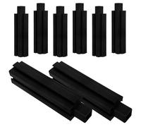 BESTOYARD 8 Pièces Coffret Jardinage pour Balcon en Plastique Pieds Surélevés Faciles à Assembler, Design Polyvalent et Compatible pour Jardinière Haute Extérieur
