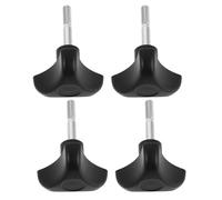 BESTOYARD 8pièces Boutons de Serrage Métal pour Déambulateur Pliable de Rechange Robustes à Points Vis de Réglage Antirouille Compatibles avec Rollators Filetage