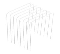 BESTOYARD Arceaux de Croquet d'intérieur 8 pièces en Fer Blanc, Cercles métalliques de Remplacement pour Jeu de Croquet, Installation Rapide, pour Usage intérieur et Jardin