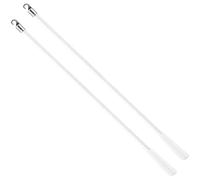 BESTOYARD Baguette pour Stores à Lames Verticales avec Poignée, 2 Pièces | Fibre de Verre, Remplacement de 30cm avec Crochet, Réglage Facile et Nettoyage Simple, Accessoires pour Stores