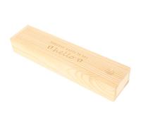 BESTOYARD Boîte à Souvenirs Bois Pour Test De Grossesse Avec Couvercle Organisateur De Mémoires Pour Femmes Enceintes Coffret Élégant Pour Annonce De Motif Bois Naturel