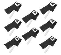 BESTOYARD Brassard de Capitaine de Football Élastique et Résistant à l'abrasion en Polyester Coton, Stable en Mouvement, Lot de 8 Pièces pour Matchs de Football, Adultes et Jeunes