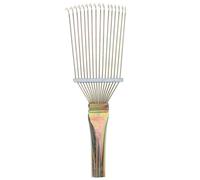 BESTOYARD Brosse à Queue de Bœuf en Acier pour Bétail Poignée Confortable, Brosse de Toilettage pour Animaux D’élevage en Milieu Agricole