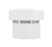 BESTOYARD Capuchon de Ventilation Multifonctionnel en Plastique Blanc pour Tuyaux et Gaines D'échappement Système Automatique D'admission D'air Portable