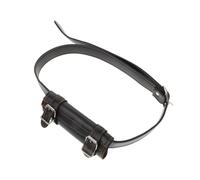BESTOYARD Ceinture Porte Épée en PU Noir Réglable pour Katana Cosplay | Accessoire Léger, Ajustement Pratique, pour Larp, Renaissance et Scènes Film, Style Unique