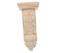 BESTOYARD Corbeaux Bois Sculpté Non Peint pour Décoration Angle De Meubles Et Coins Décoratifs Style Européen pour Étagère Et Porte