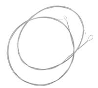 BESTOYARD Cordes de Dulcimer en Acier 2 Pièces, Qualité Sonore, Tension Standard, Accessoires pour Instrument à Cordes Dulcimer Argentés