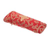 BESTOYARD Coussin de Prise du Pouls Médecine Chinoise Rouge en Soie, Toucher Doux et Compact, Oreiller de Soutien Manuel pour Praticiens de Médecine Traditionnelle lors du Diagnostic du